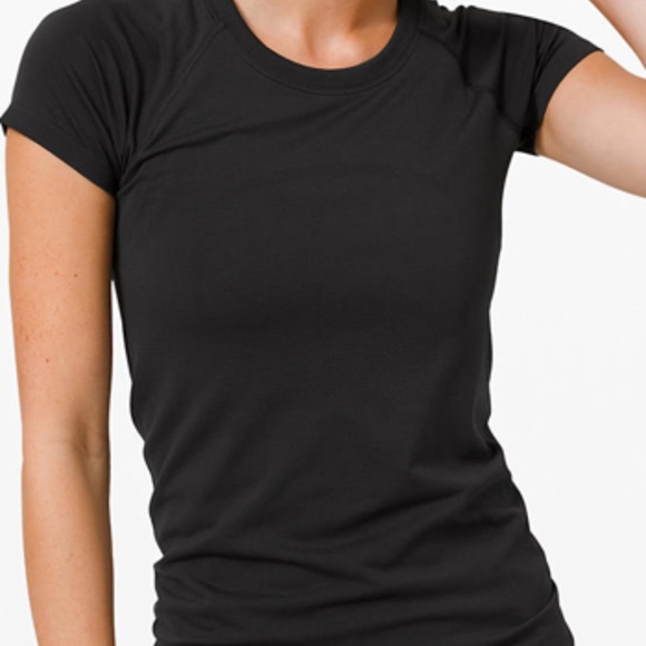 lululemon athletica Tops - Black Lululemon Swiftly Tech Short Sleeve